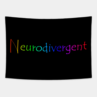 Rainbow Neurodivergent Tapestry