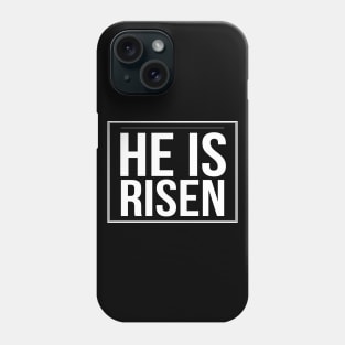 He Is Risen Cool Inspirational Easter Christian Phone Case