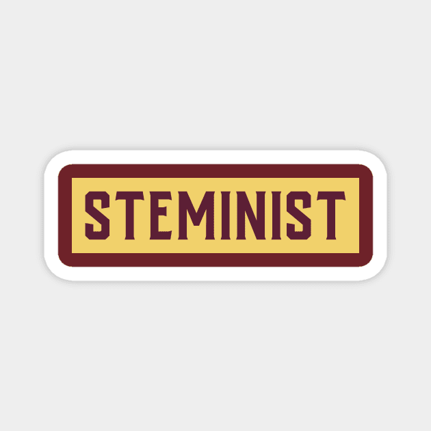 Steminist Magnet by Chemis-Tees