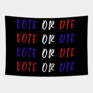 Vote Or Die Tapestry