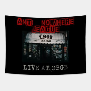 anti nowhere league live at cbgb Tapestry