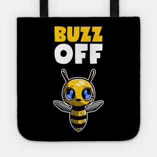 Buzz Off | Cartoon Bee Tote