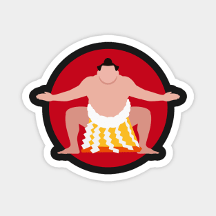 sumo wrestler Magnet