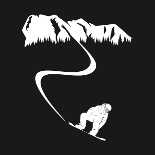 Snowboard Shwoosh T-Shirt