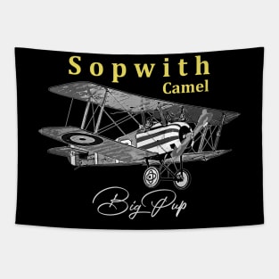 Sopwith Camel British Biplan aircraft, Tapestry