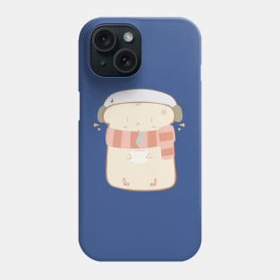 cute happy toast 2 Phone Case