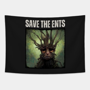 Save the Ents - Sad Ent - Fantasy Funny Tapestry