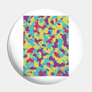 Pattern Camouflage Colors Pin