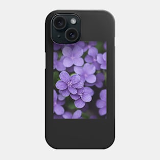 Beautiful Violet Flowers, for all those who love nature #131 Phone Case