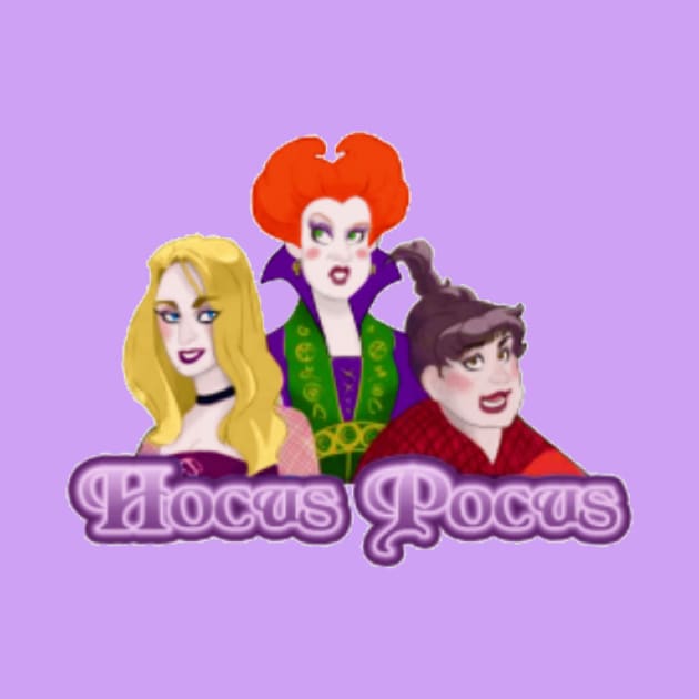 Hocus Pocus Witches by enchantedrealm