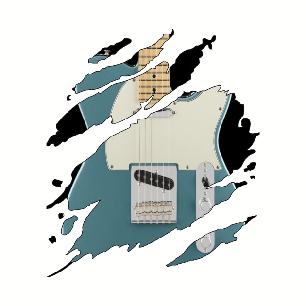 Blue Telecaster Soul by Flyingpanda