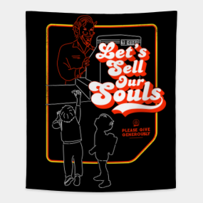 Devil Worship Tapestries Teepublic