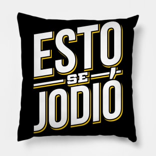 Esto Se Jodio Funny Puerto Rican Latino Pillow