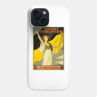 BUY WAR BONDS! Austrian Hungary World War 1 Vintage Propaganda Wall Art Phone Case