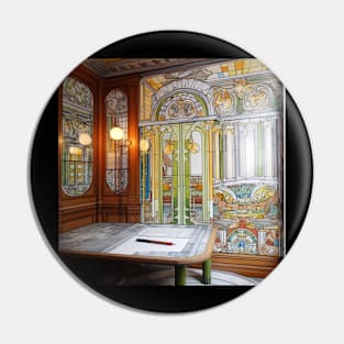 Interior designer drawing Pin