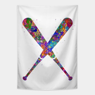 Baseball bats Tapestry