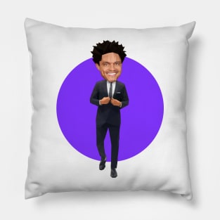 Trevor Noah Bubblehead Pillow