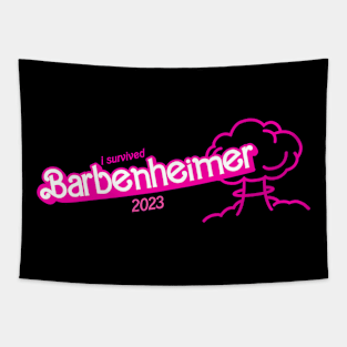 I Survived BARBENHEIMER Tapestry