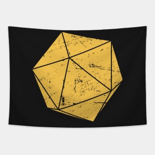 Retro Distressed Soviet D20 | Roleplaying Game Tapestry