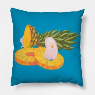 Pineapple and Ghosts Pillow