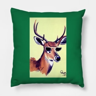 Cool Deer Pillow