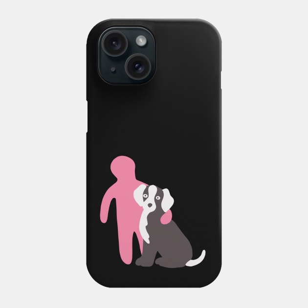 Me and My Rescue Dog Phone Case by isstgeschichte