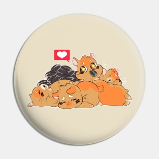 Sunshine Boy-Hamster Pin