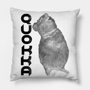 Happy Quokka Design Pillow