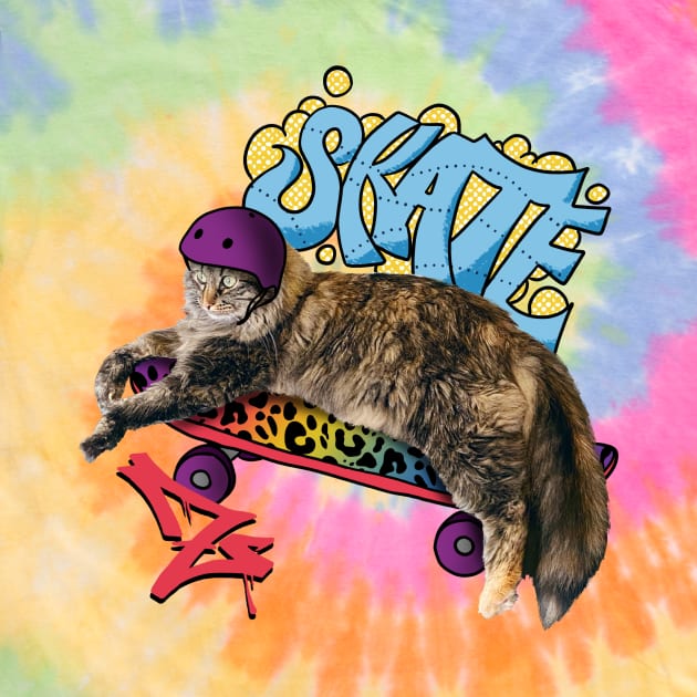 SK8R CAT by anitaboeira