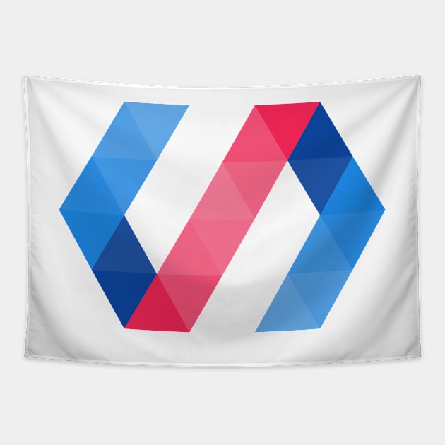 Polymer logo Tapestry by hipstuff