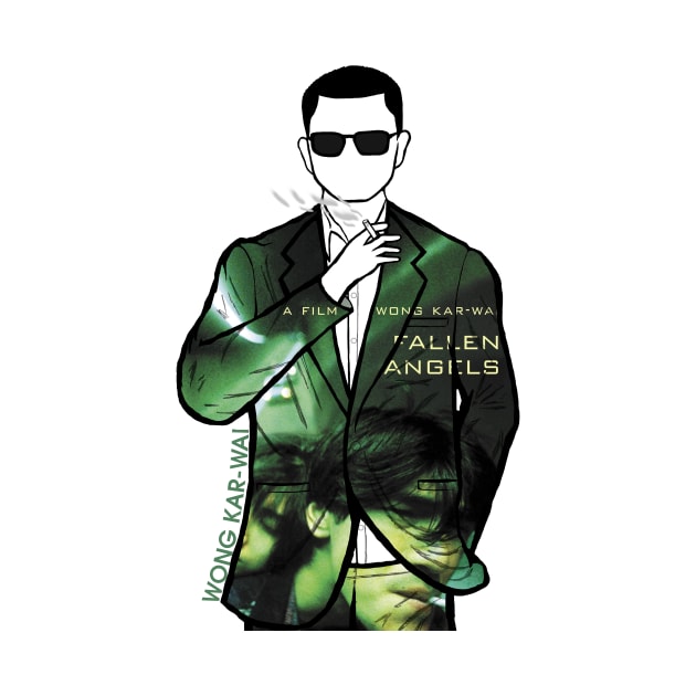 A Portrait of Wong Kar-Wai director of Fallen Angels by Youre-So-Punny