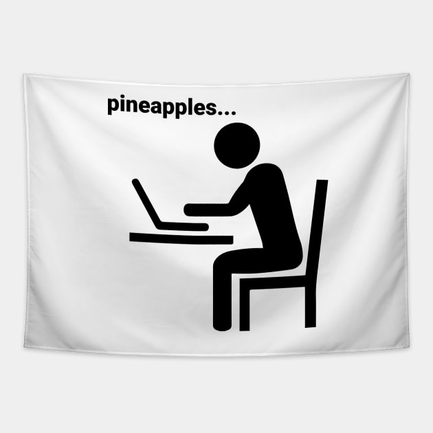 pineapples... Tapestry by RehdPanda