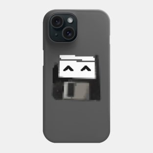 Degraded floppy smiley Phone Case
