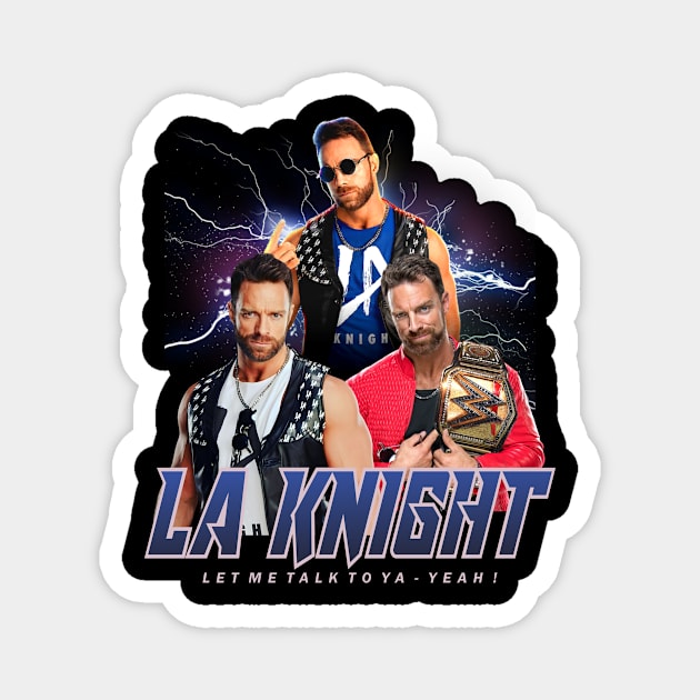 LA KNIGHT Magnet by dawnttee