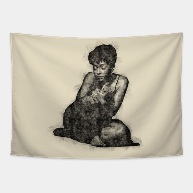 Vintage Anita Baker Tapestry by The Chambers