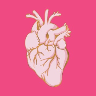 Anatomical Kintsugi Heart T-Shirt