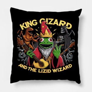 king gizzard and the lizard wizard Pillow