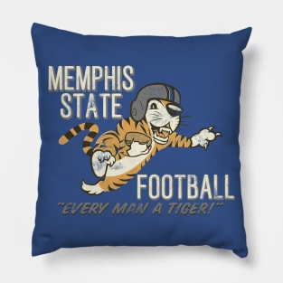 Memphis State Football Pillow