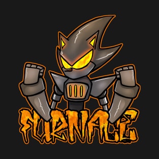 FNF SONIC EXE FATAL Furnace sonic starved eggman T-Shirt