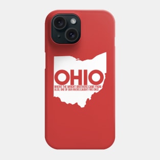 Ohio - Where the Wright Brothers Came From. Also, One of Our Rivers Caught Fire Once Phone Case