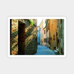 Streets of Castignano Magnet