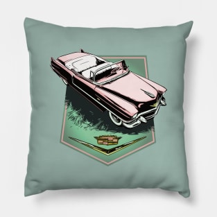 56 Pink Cadillac, 1956 Caddy series 62 Pillow