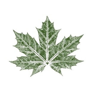 Maple Leaf - Botanical Imprint T-Shirt