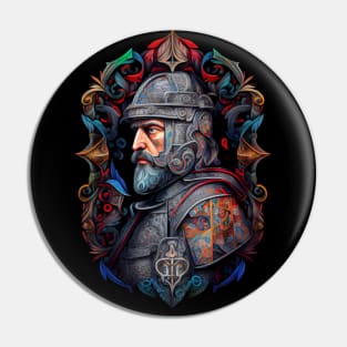 Ornate Battle Commander Pin