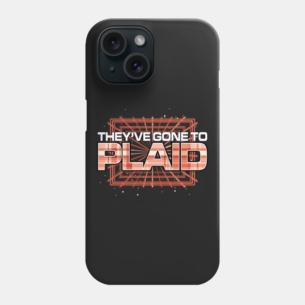 Ludicrous Speed PLAID Phone Case by ikaszans