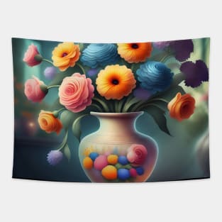 Flower vase Tapestry