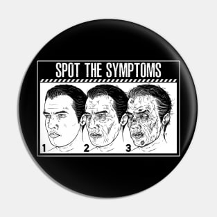 Spot the symptoms Pin