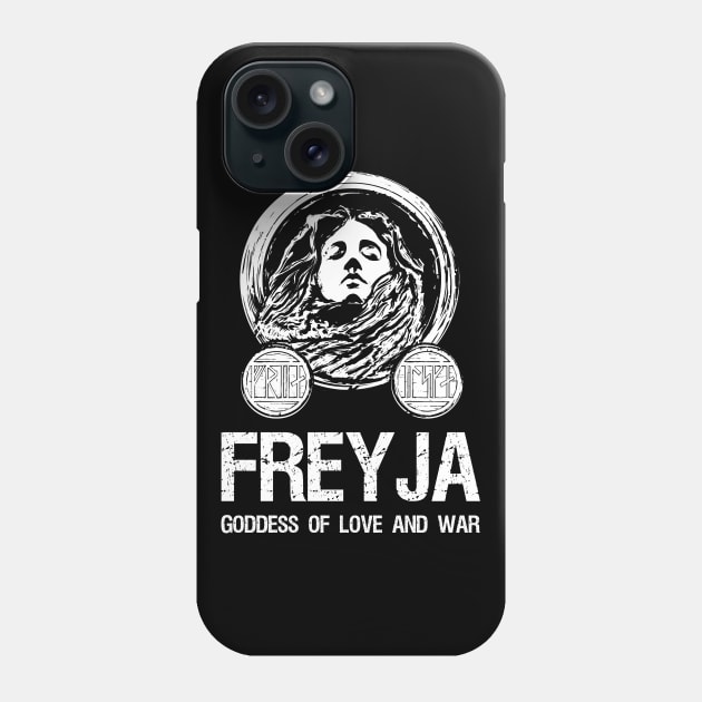 Freyja Goddess Of Love And War Phone Case by Styr Designs