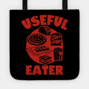 Useful Eater Funny Foodie Junk Food Meme Tote