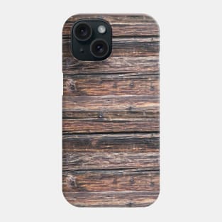 Wood Log Texture Phone Case